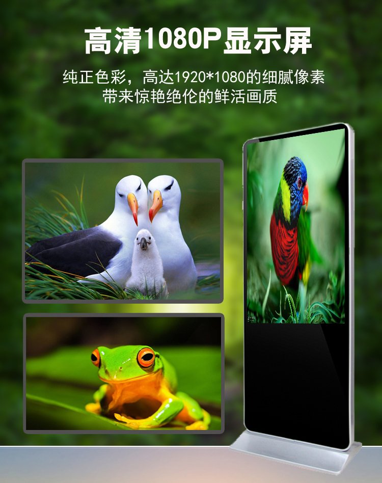 標(biāo)準(zhǔn)版立式液晶廣告機